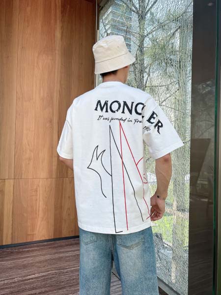 2025年8月20日入荷新作Moncler半袖 tシャツ 高级品超厳選★入手困難/誕生日プレゼント
