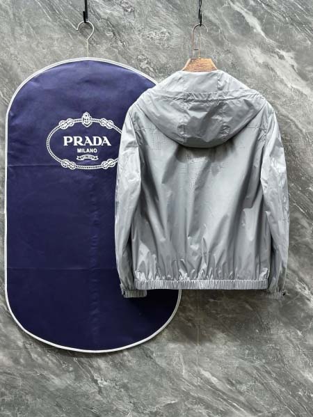 2025年8月20日入荷新作Prada春秋ジャケット 高级品超厳選★入手困難/誕生日プレゼント/MF工場