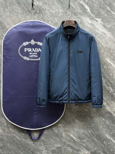 2025年8月20日入荷新作Prada秋冬ジャケット両面に綿服を着る 高级品超厳選★入手困難/誕生日プレゼント/MF工場