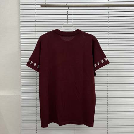 2025年8月23日秋冬入荷新作Louis Vuittonニットの半袖セーター人気商品/B6工場