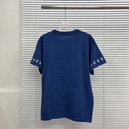 2025年8月23日秋冬入荷新作Louis Vuittonニットの半袖セーター人気商品/B6工場