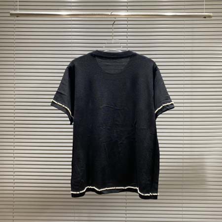 2025年8月23日秋冬入荷新作Louis Vuittonニットの半袖セーター人気商品/B6工場