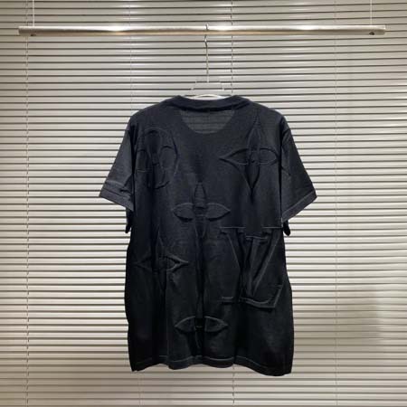 2025年8月23日秋冬入荷新作Louis Vuittonニットの半袖セーター人気商品/B6工場