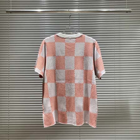 2025年8月23日秋冬入荷新作Louis Vuittonニットの半袖セーター人気商品/B6工場