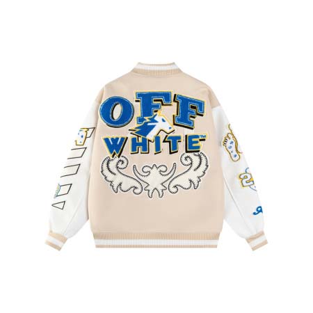 2025年8月24日秋冬入荷新作off-whiteジャケット/野球服安い人気商品/HL工場