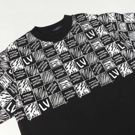 2025年8月26日秋冬入荷新作Louis Vuitton半袖Tシャツ高品質安い人気商品/HL工場