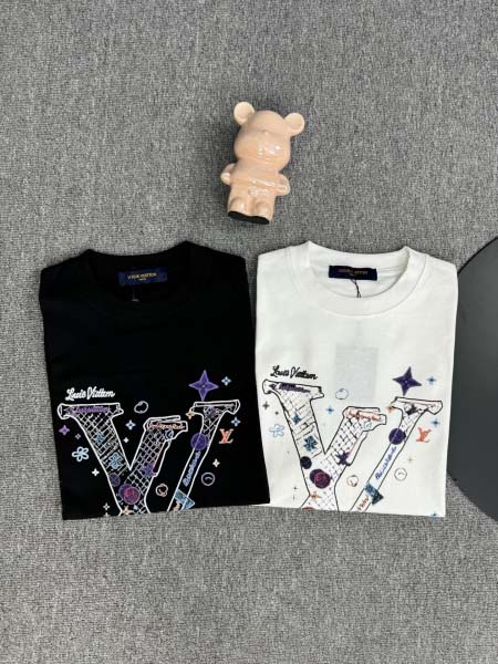 2025年8月27日秋冬入荷新作Louis Vuitton半袖 tシャツ高品質安い人気商品/HL工場