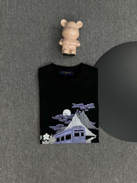 2025年8月27日秋冬入荷新作Louis Vuitton半袖 tシャツ高品質安い人気商品/HL工場