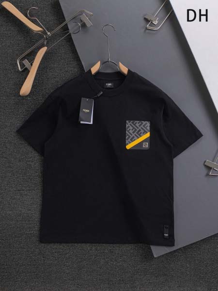 2025年8月27日秋冬入荷新作Fendi半袖 tシャツ高品質安い人気商品/HL工場