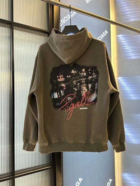 2025年8月28日秋冬入荷新作Balenciaga パーカー高品質安い人気商品/HL工場