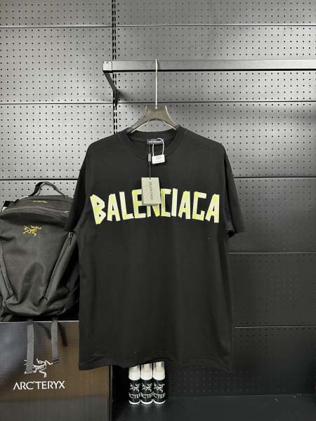 2025年8月28日秋冬入荷新作Balenciaga半袖Tシャツ高品質安い人気商品/HL工場