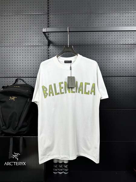 2025年8月28日秋冬入荷新作Balenciaga半袖Tシャツ高品質安い人気商品/HL工場