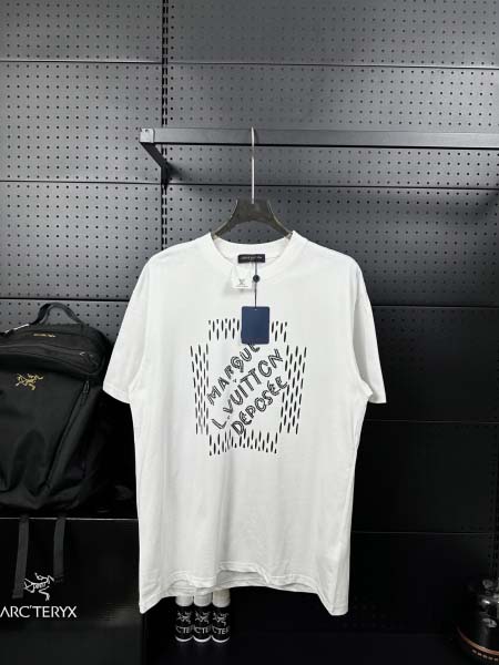 2025年8月28日秋冬入荷新作 LOUIS VUITTON半袖Tシャツ高品質安い人気商品/HL工場