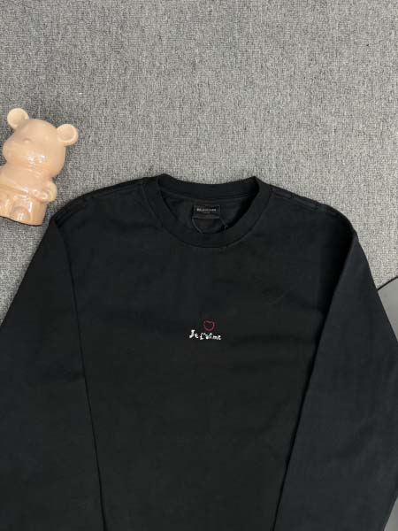 2025年8月28日秋冬入荷新作BALENCIAGA長袖Tシャツ高品質安い人気商品/HL工場