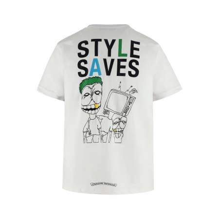 2025年8月28日入荷秋冬新作Chrome hearts半袖 tシャツ原版復刻人気で【极品】/正規品と同じサイズSize:S M L/YGY工場