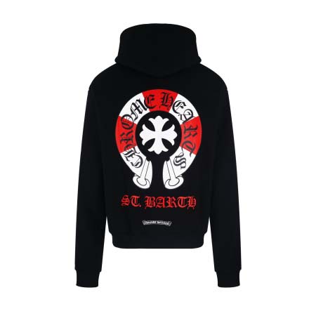 2025年8月28日入荷秋冬新作Chrome heartsパーカー原版復刻人気で【极品】/正規品と同じサイズSize:S M L/YGY工場