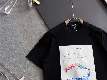 2025年8月29日入荷 新作Jacquemus半袖 tシャツ高級なプレゼント/誕生日プレゼント/高品質/メンツ/記念品/ wenzhou工場