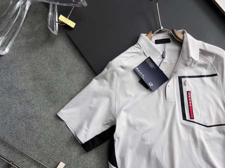 2025年8月29日入荷 新作Prada半袖 tシャツ高級なプレゼント/誕生日プレゼント/高品質/メンツ/記念品/ wenzhou工場