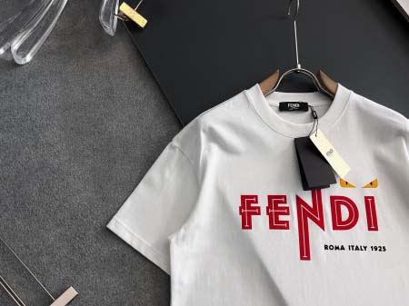 2025年8月29日入荷 新作Fendi半袖 tシャツ高級なプレゼント/誕生日プレゼント/高品質/メンツ/記念品/ wenzhou工場