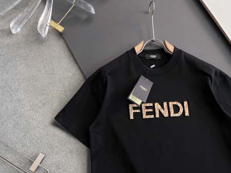 2025年8月29日入荷 新作Fendi半袖 tシャツ高級なプレゼント/誕生日プレゼント/高品質/メンツ/記念品/ wenzhou工場