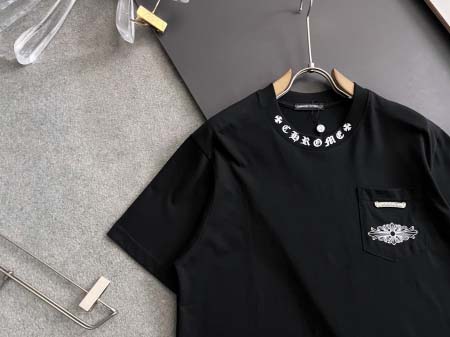 2025年8月29日入荷 新作Chrome hearts半袖 tシャツ高級なプレゼント/誕生日プレゼント/高品質/メンツ/記念品/ wenzhou工場