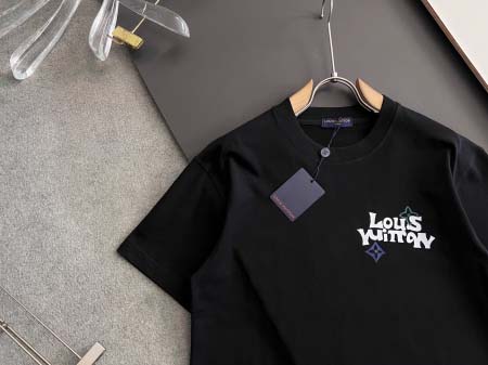 2025年8月29日入荷 新作Louis Vuitton半袖 tシャツ高級なプレゼント/誕生日プレゼント/高品質/メンツ/記念品/ wenzhou工場