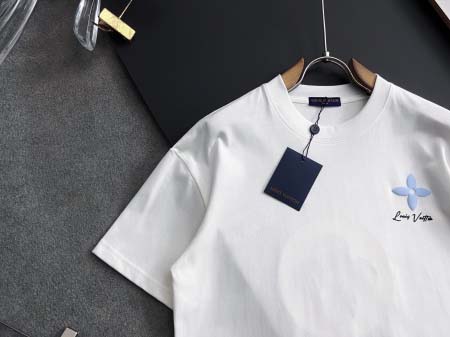 2025年8月29日入荷 新作Louis Vuitton半袖 tシャツ高級なプレゼント/誕生日プレゼント/高品質/メンツ/記念品/ wenzhou工場