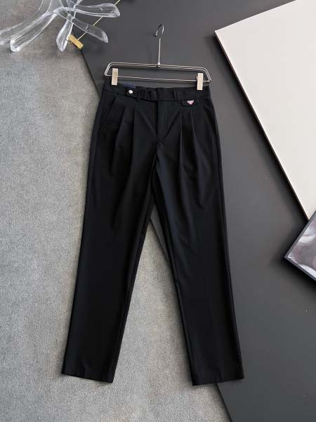 2025年8月29日入荷 新作Pradaズボン高級なプレゼント/誕生日プレゼント/高品質/メンツ/記念品/ wenzhou工場