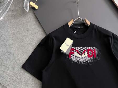 2025年8月29日入荷 新作Fendi半袖 tシャツ高級なプレゼント/誕生日プレゼント/高品質/メンツ/記念品/ wenzhou工場
