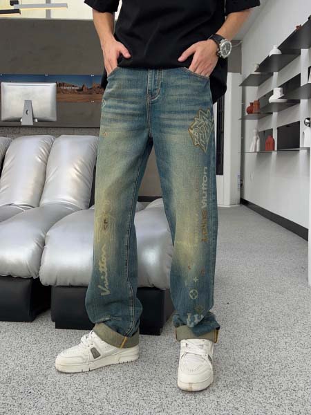 2025年8月2日入荷新作Louis Vuittonジーパン...