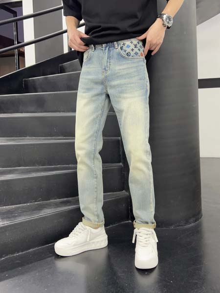 2025年8月2日入荷新作Louis Vuittonジーパン...