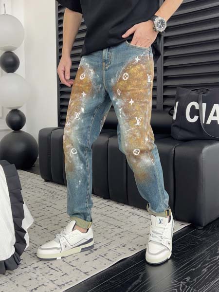 2025年8月2日入荷新作Louis Vuittonジーパン...