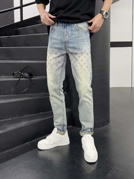 2025年8月2日入荷新作Louis Vuittonジーパン...