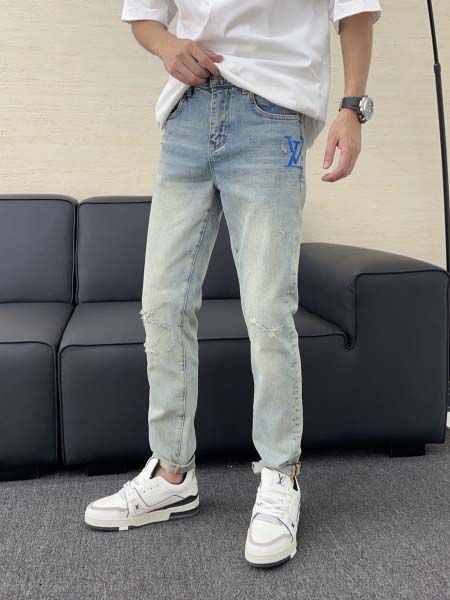 2025年8月2日入荷新作Louis Vuittonジーパン...