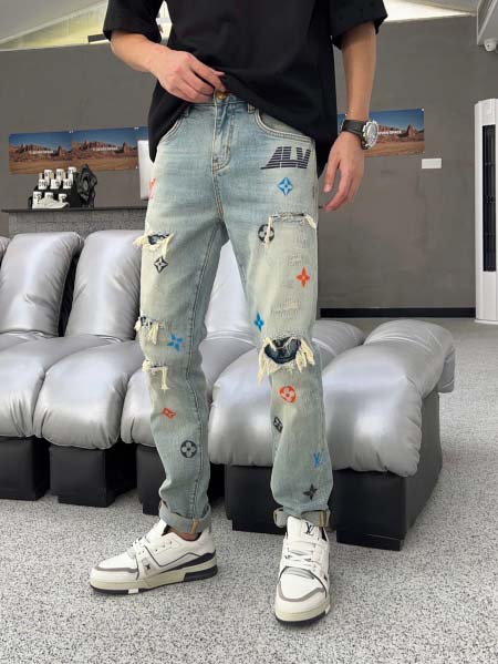 2025年8月2日入荷新作Louis Vuittonジーパン...