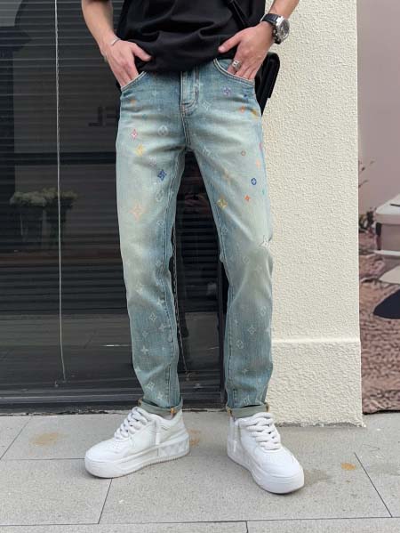 2025年8月2日入荷新作Louis Vuittonジーパン...