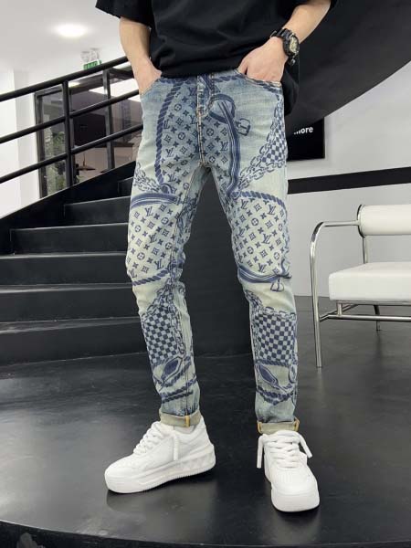 2025年8月2日入荷新作Louis Vuittonジーパン...