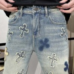 2025年8月2日入荷新作Chrome heartsジーパン人気/【极品】/DW工場