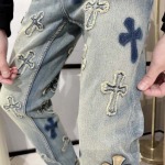 2025年8月2日入荷新作Chrome heartsジーパン人気/【极品】/DW工場