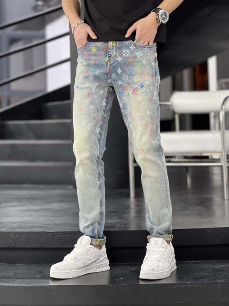 2025年8月2日入荷新作Louis Vuittonジーパン...