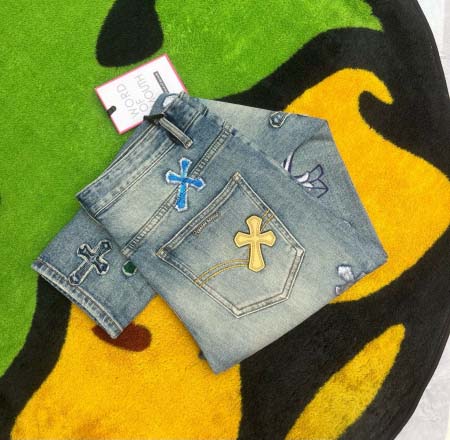 2025年8月2日入荷新作Chrome heartsジーパン...