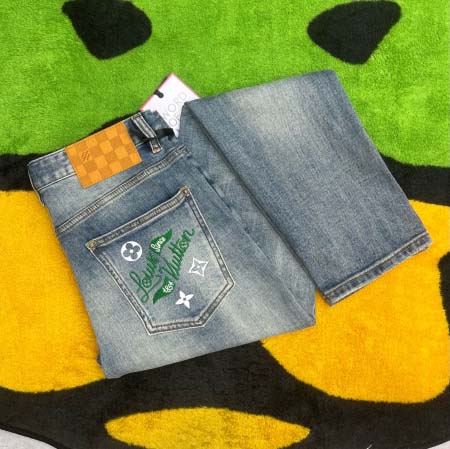 2025年8月2日入荷新作Louis Vuittonジーパン...