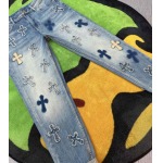 2025年8月2日入荷新作Chrome heartsジーパン人気/【极品】/DW工場