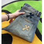 2025年8月2日入荷新作Chrome heartsジーパン人気/【极品】/DW工場