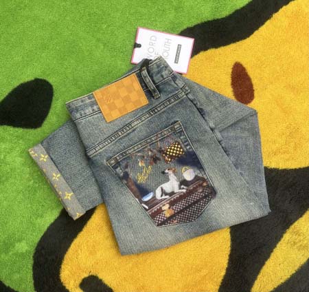 2025年8月2日入荷新作Louis Vuittonジーパン...