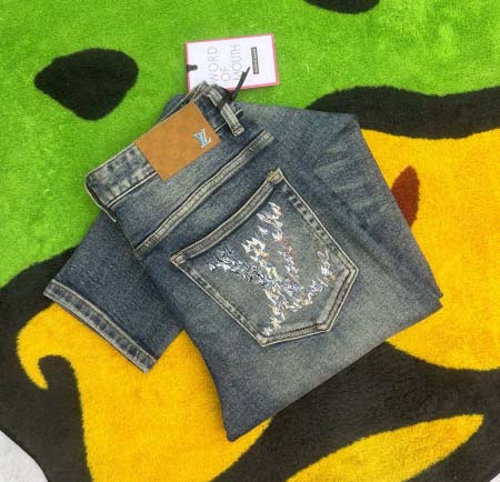 2025年8月2日入荷新作Louis Vuittonジーパン...