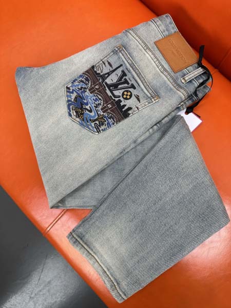 2025年8月2日入荷新作Louis Vuittonジーパン...