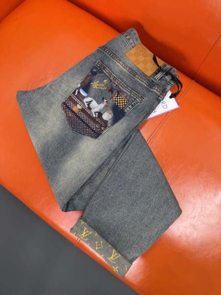 2025年8月2日入荷新作Louis Vuittonジーパン...