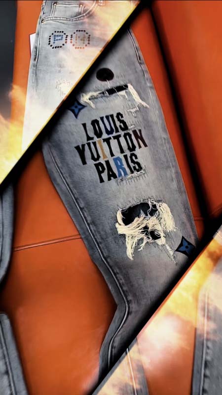 2025年8月2日入荷新作Louis Vuittonジーパン...