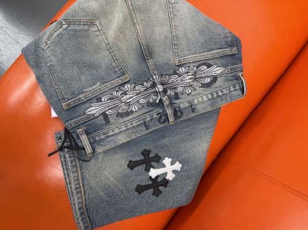 2025年8月2日入荷新作Chrome Heartsジーパン...